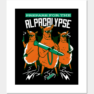 Prepare For the ALPACALYPSE Posters and Art